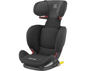 Maxi-Cosi RodiFix AirProtect High Back Booster Seat, 15 - 36 kg, 3.5 - 12 Years, Reclining ISOFIX Car Seat, Adjustable Headrest/Backrest, Extra Side Protection, Quick & Easy Buckle-up, Authentic Black