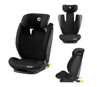 Maxi-Cosi RodiFix S Comfort i-Size, Car Seat, 100-150 cm, Authentic Black | Adjustable High Back Booster Seat, 3.5-12 Years, 3 Recline Positions, G-CELL Protection, AirProtect, Breathable Fabrics