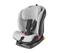 Maxi-Cosi Titan/Titan Plus Toddler Car Seat Cover, Breathable Summer Fabric, Keeps Seat Clean and Intact, 100% Cotton, Fresh Grey (light grey)