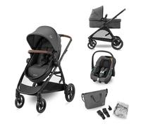 Maxi-Cosi Zelia S Trio 3-in-1 Prams Travel System, 0-4 Years, Up to 22 kg, Foldable,