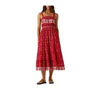 Pepe Jeans Celia Sleeveless Long Dress Red S Woman