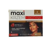 Maxi Krzem + Biotyna - Silicon + Biotin - 30capsules