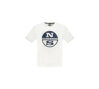 Maxi Logo T-shirt - male - North Sails - T-Shirts - White - S - Tops S