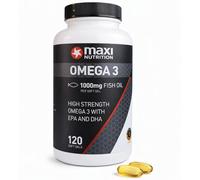 Maxi Nutrition OMEGA-3 Fish OIL EPA & DHA SOFT GELS - 120 SOFT GELS