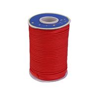 Maxi Piping Trim, Single Fold Bias Tape, Welting Cord from Cotton Polyester for Sewing, Trimming, Upholstery (Red, 60 Yards)