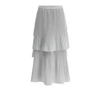 Maxi pleated skirt for women Guess Akira Noir S