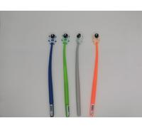 Maxi-Solutions Novelty Animal Gel Pens, 0.5mm Black Ink, Cute Character Designs, Assorted Colours, Multi-Pack Options (Spaceman, 4)