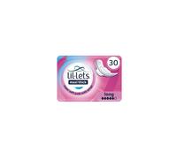Lil-Lets Maxi Thick Period Pads X 30, Long Absorbency, with Wings, 1 Pack of 30 Maxi Pads, for Medium to Heavy Flow, Unscented, Super Absorbency Sanitary Towel