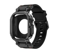 Maxiangjuan 1PC Silicone Strap+Case Waterproof For Watch Ultra 3 2 49mm | Series 11-10 46mm for Iwatch SE 7 4-9 44mm 45mm