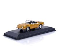 Maxi Champs 1:43 1968 Fiat 850 Sport Spider Dies Cast Car - Yellow