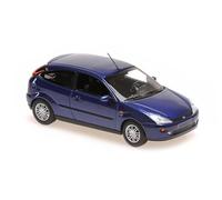 Maxichamps 1:43 Ford Focus 2-Door - 1998 - Blue Metallic