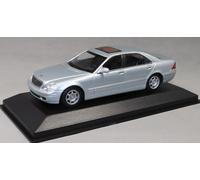 MAXICHAMPS 1/43 MERCEDES-BENZ S-CLASS (W220) 1998 SILVER 940036201