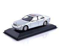 Maxichamps 1:43 Mercedes-Benz S-Class (W220) - 1998 - Silver Metallic