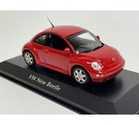 Maxichamps VW New Beetle 1998 Red 1:43 Scale Maxichamps 940058001