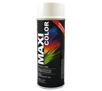 MAXI COLOR New Quality Spray Paint Spray Gloss 400 ml Universal Spray Nitro Cellulose Paint Spray Paint Quick Drying Spray Paint (Ral 9001 Glossy Cream White)