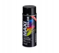 MAXI COLOR New Quality Spray Paint Spray Gloss 400 ml Universal Spray Nitro Cellulose Paint Spray Paint Quick Drying Spray Paint (RAL 9005 Jet Black Glossy)