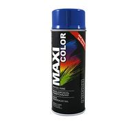 MaxiColor Gloss Genetian Blue RAL5010 Spray 400ml - Fast-drying, high-gloss finish for metal, wood & plastic. Offers vibrant color, smooth coverage, and long-lasting indoor/outdoor protection.