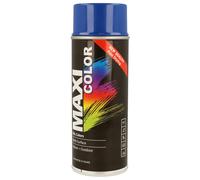 Maxicolor Gloss Ultramarine Blue RSpray Paint 400ml Fast Dry Indoor Outdoor