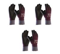 MaxiDry Zero 56-451 Cold Condition Work Glove with Thermal Lining and Full Double-Dipped Nitrile Coating (3, XX-Large)