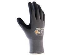 MaxiFlex Ultimate 34-874/XXXL Seamless Knit Nylon/Lycra Glove with Nitrile Coated Micro-Foam Grip on Palm and Fingers by MaxiFlex Ultimate