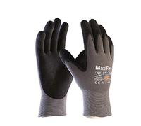 MaxiFlex Ultimate ATG 34-874 Seamless Knit Nylon/Lycra Glove with Nitrile Coated icro-Foam Grip on Palm and Fingers (12 Pack) (Small)