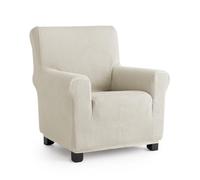 MAXIFUNDAS | Elastic Sofa Cover 1 Seater Ivory - Extra Soft Non Slip Elastic Sofa Cover - Inca Model