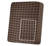 MAXIJIN Couch Seat Covers for Sectional Sofa, Stretch Sofa Seater Cover, Couch Seat Slipcover Protector Replacement for Individual Cushion with Elastic Bottom (Brown, Large 1 Seater)