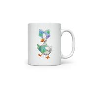 MAXIKIWI - Smooth Durable Ceramic Coffee or Tea Mug for Home or Office - Perfect for Any Occasion - Silly Goose SVG - 300ml