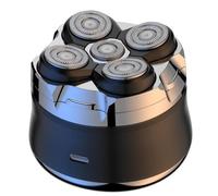 JML Maxilisse Head Shaver for Men - Professional Electric Shaver with 5 Floating Heads, Cordless, Rechargeable & Lightweight Design with Ergonomic Comfort Grip for Ultra-Close Smooth Head Shaving