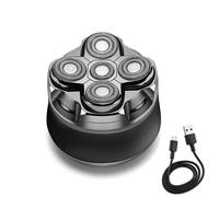 Maxilisse Head Shaver for Men - Electric Head Shaver with 5 Floating Heads, Cordless & Rechargeable, Ergonomic Design, Stainless Steel Blades, Replacement Head Available