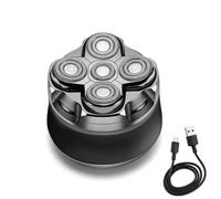 Maxilisse Head Shaver for Men - Electric Head Shaver with 5 Floating Heads, Cordless & Rechargeable, Ergonomic Design, Stainless Steel Blades, Replacement Head Available