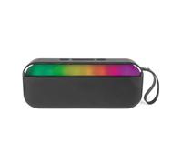 Maxim Bluetooth Travel Speaker 10W, 25 m Range, 7 Mode LED | 1200mAh rechargeable battery, up to 12 hours playtime, Bluetooth 5.4 connection, USB-C charging, for travel, garden, camping