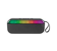 Maxim Bluetooth Travel Speaker - 10W Output, 12H Playtime, Bluetooth 5.4, 25m Range, 7 LED Light Modes, 1200mAh Battery, Type-C Charging Cable Included