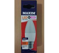 Maxim LED Candle 6W (40W Equiv) Warm White BC