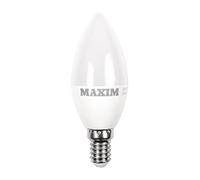 Maxim LED Candle Small Edison Screw Cap (SES) Bulbs, E14, 6 W, Cool White