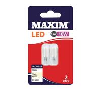 Maxim LED G4 Cool White Light Bulb 1.5/10w (Pack of 2)