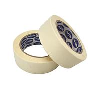 Maxim Twin Pack Premium Masking Tape - 50 Metre Rolls - Painting & Decorating Strong Adhesive Tape - 2 ROLLS (48mm x 50m)