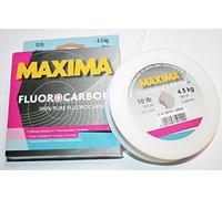 Maxima 1 Shot FLUOROCARBON 4LB One, Clear, 25m