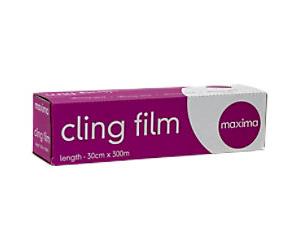 Maxima Cling Film LDPE (Low-Density Polyethylene) Transparent 300 mm x 300 m