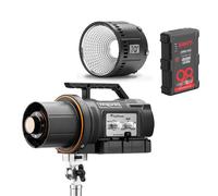 Maxima Rapida + wide optic 70° + SWIT 98Wh 150W V-Mount Battery kit | ✅ 5 years warranty