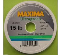 Maxima Ultragreen Fly Fishing Leader/Tippet Material - 15lb
