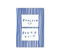Maximalist Eclectic Pink French Quotes Bisou Bisou Bonjour Bonne Nuit Wall Art Canvas Painting Posters Living Room Home Decor A3 40X50Cm Unframed