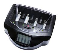 MaximalPower FC999 Universal Rapid Charger for Alkaline, RAM, Ni-MH, Ni-CD, AA, AAA, C, D, 9V Batteries,Black
