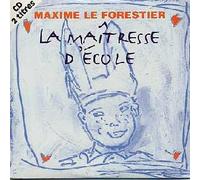 Maxime LE FORESTIER - La maîtresse d'école 2-Track CARD SLEEVE CD single