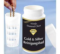 Maximex 3085610500 Diamond Clean Gold & Silver Cleaning Bath, Chemical Composition, 7 x 14 x 7 cm, Multicoloured
