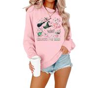 MAXIMGR Wicked Sweatshirt Women Changed for Good Sweatshirts Witch and Princess Sweater, Pink, XXL