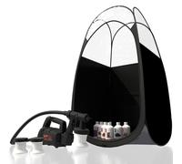 MaxiMist Lite Plus Spray Tanning System Kit with Suntana Trial - Black Tent