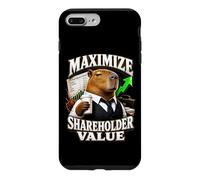 Maximize Shareholder Value Ironic Capybara Finance Bro Meme Case for iPhone 7 Plus/8 Plus
