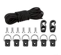 Maximize Storage on Your For Kayak with This Elastic Bungee Kit Featuring D Buckles and Strong Hardware