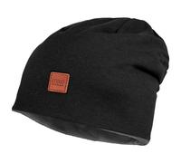 maximo - Kid's Beanie short reversible - Beanie size 49-51 cm, black
